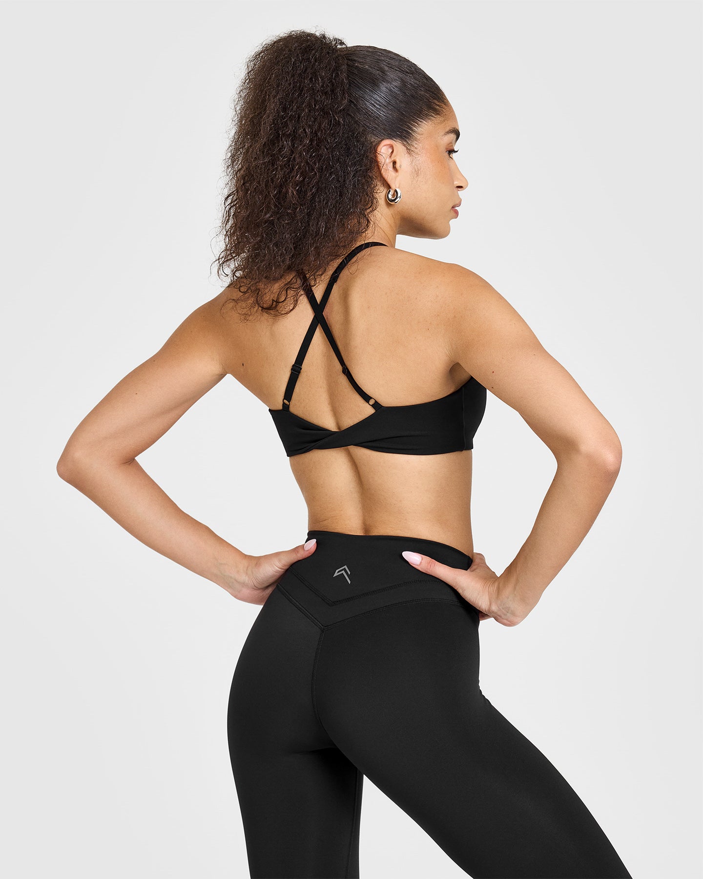 Unified Micro Bralette - Seamless Wireless Comfort Bra in Black | Perfect for Yoga, Lounge & Everyday Wear
