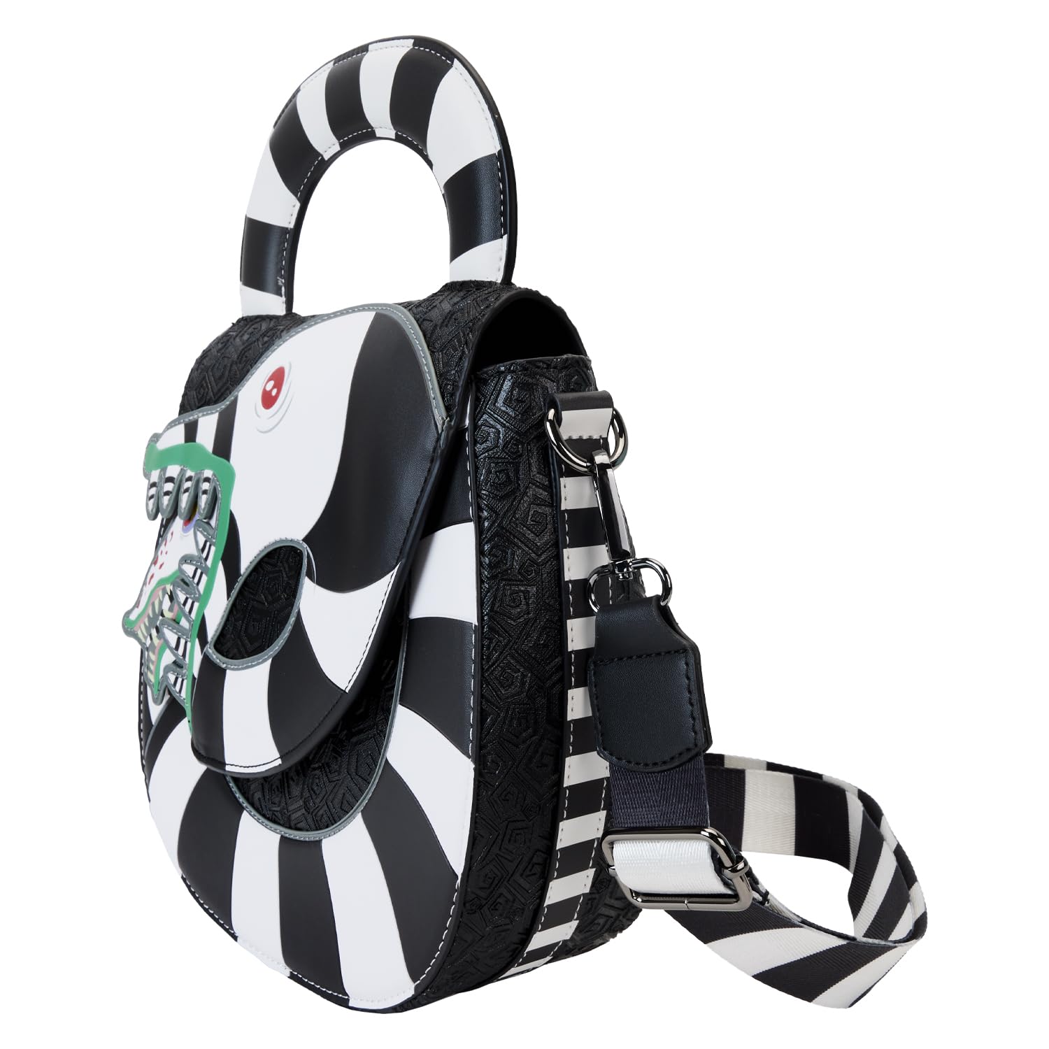 Loungefly Beetlejuice Sandworm Crossbody Bag | Official Beetlejuice Merchandise & Collectible Accessories for Cosplay, Halloween Costumes & Movie Fans