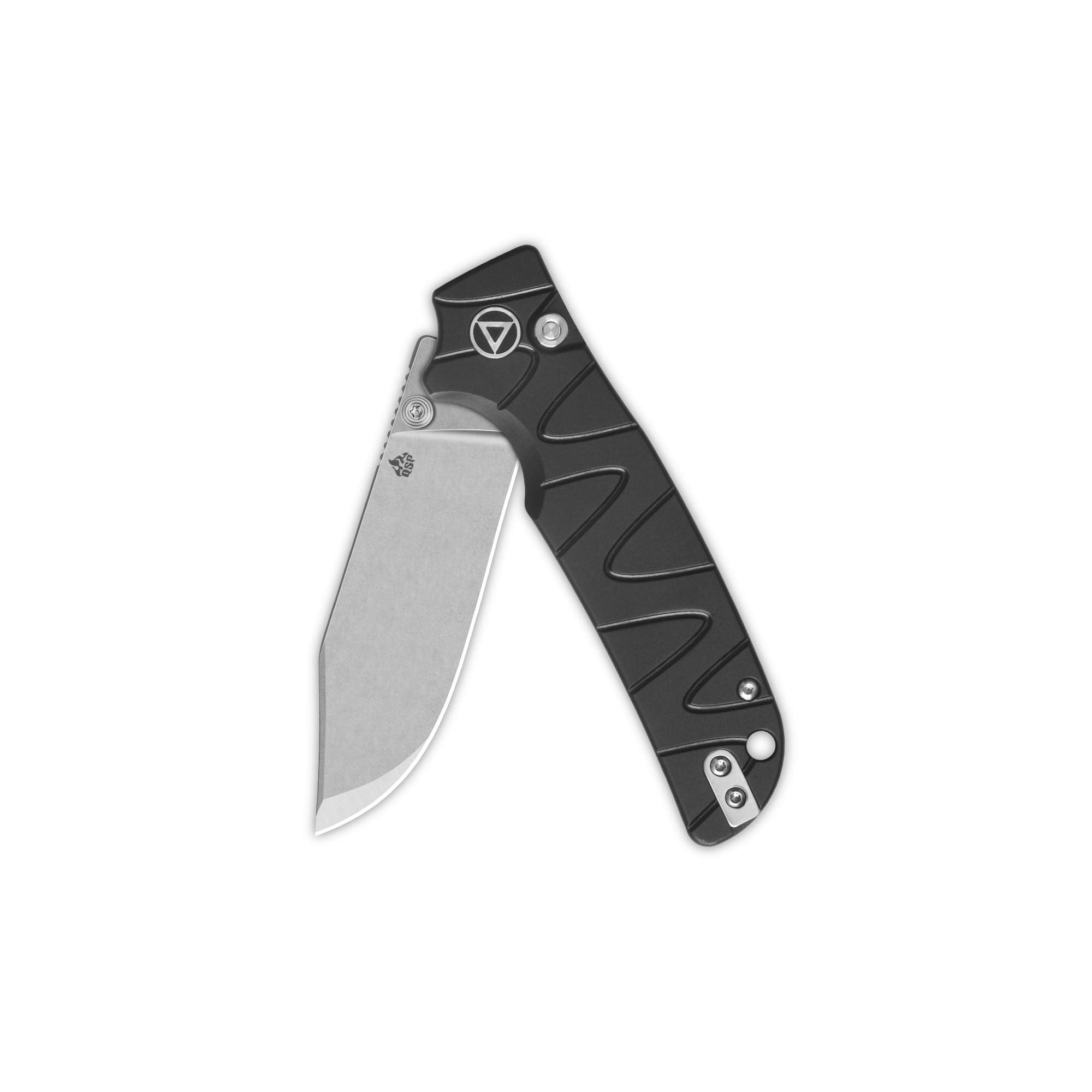 QSP Kali Button Lock Pocket Knife - 3.5