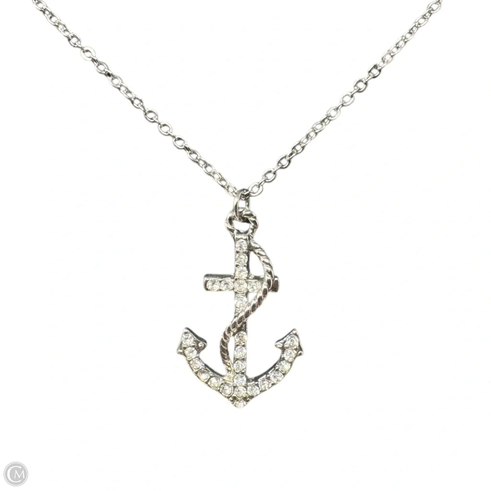 Anchor Pendant Necklace for Women - Stainless Steel Nautical Jewelry Gift - Perfect for Beach Vacation, Cruise Wear & Everyday Fashion