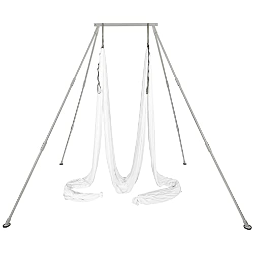 w/12M White Yoga Swing Set