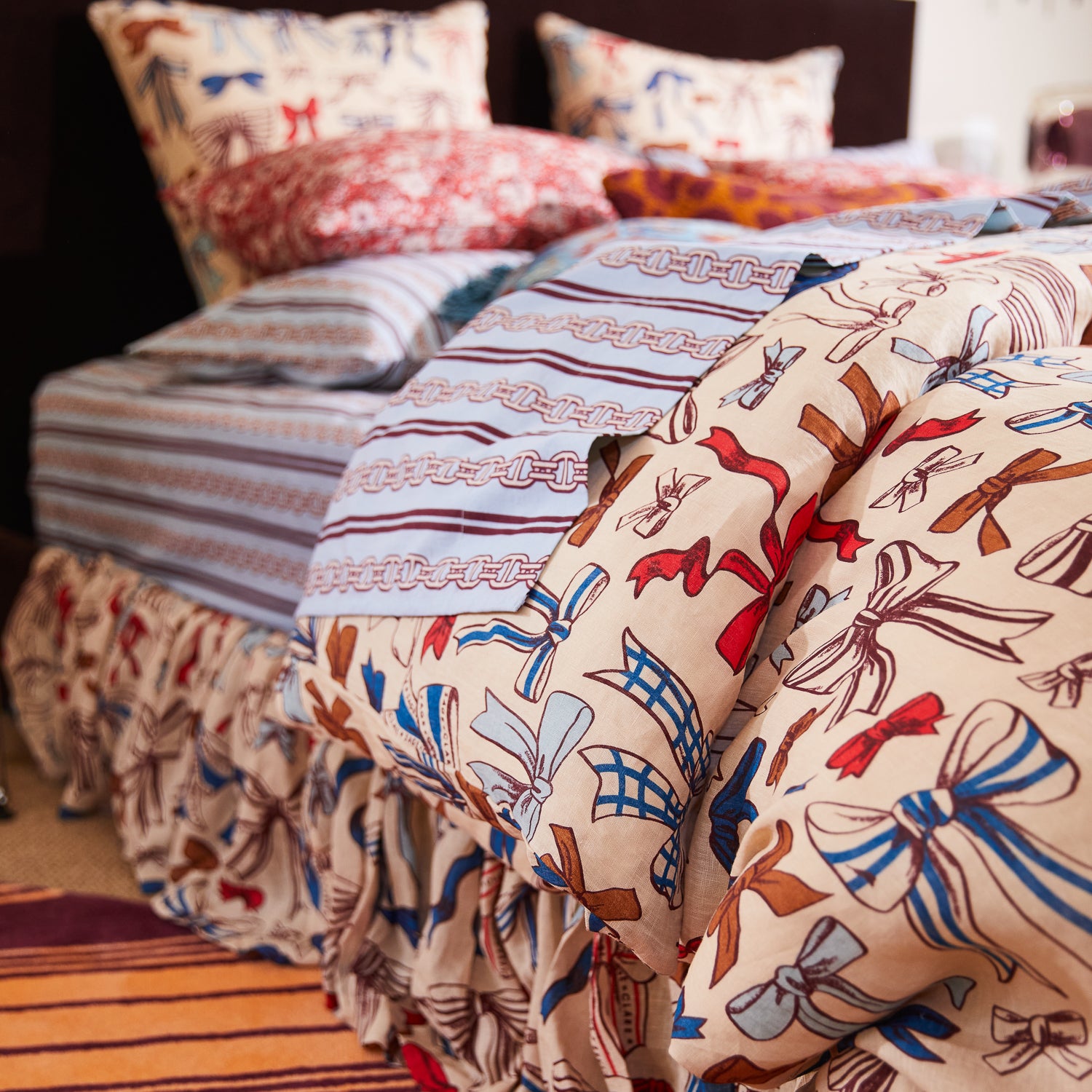Premium Linen Quilt Cover Set - Breathable & Soft Bedding for All Seasons - Perfect for Master Bedroom, Guest Room, or Vacation Home