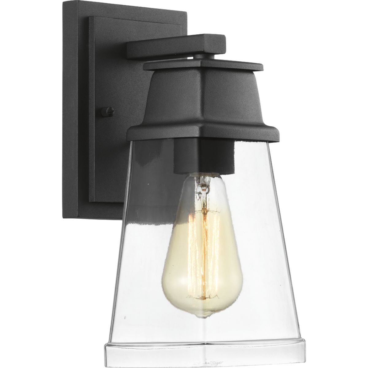Greene Ridge Collection One Light Small Wall Lantern - Outdoor Porch Light Fixture, Vintage Barn Sconce for Patio, Garden & Entryway Lighting