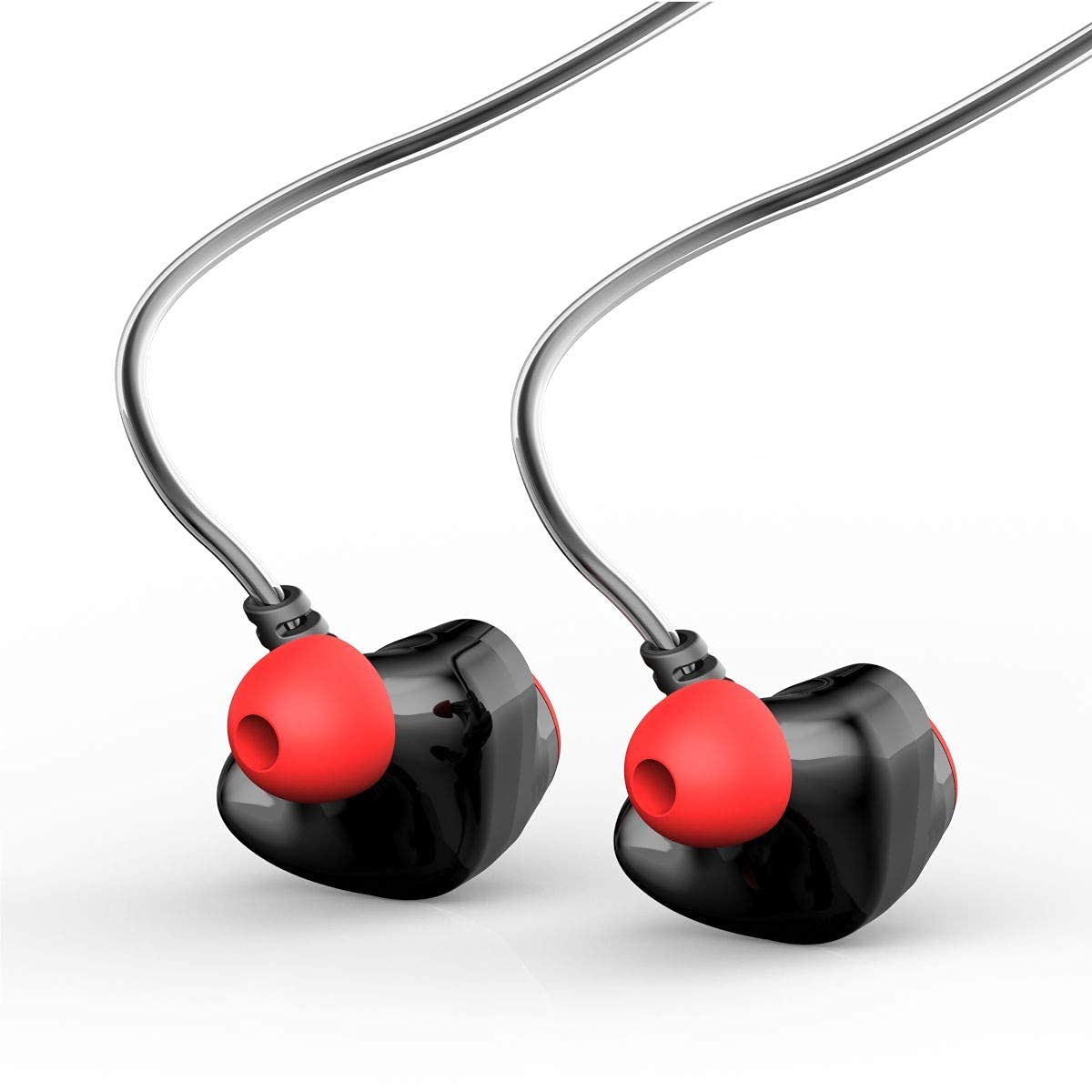 HP PS4 Gaming Earbuds with Mic - Stereo Bass In-Ear Headphones, Detachable Dual Microphone & Volume Control for Mobile, Xbox One, PS4, PC - Perfect for Competitive Gaming & Online Chatting