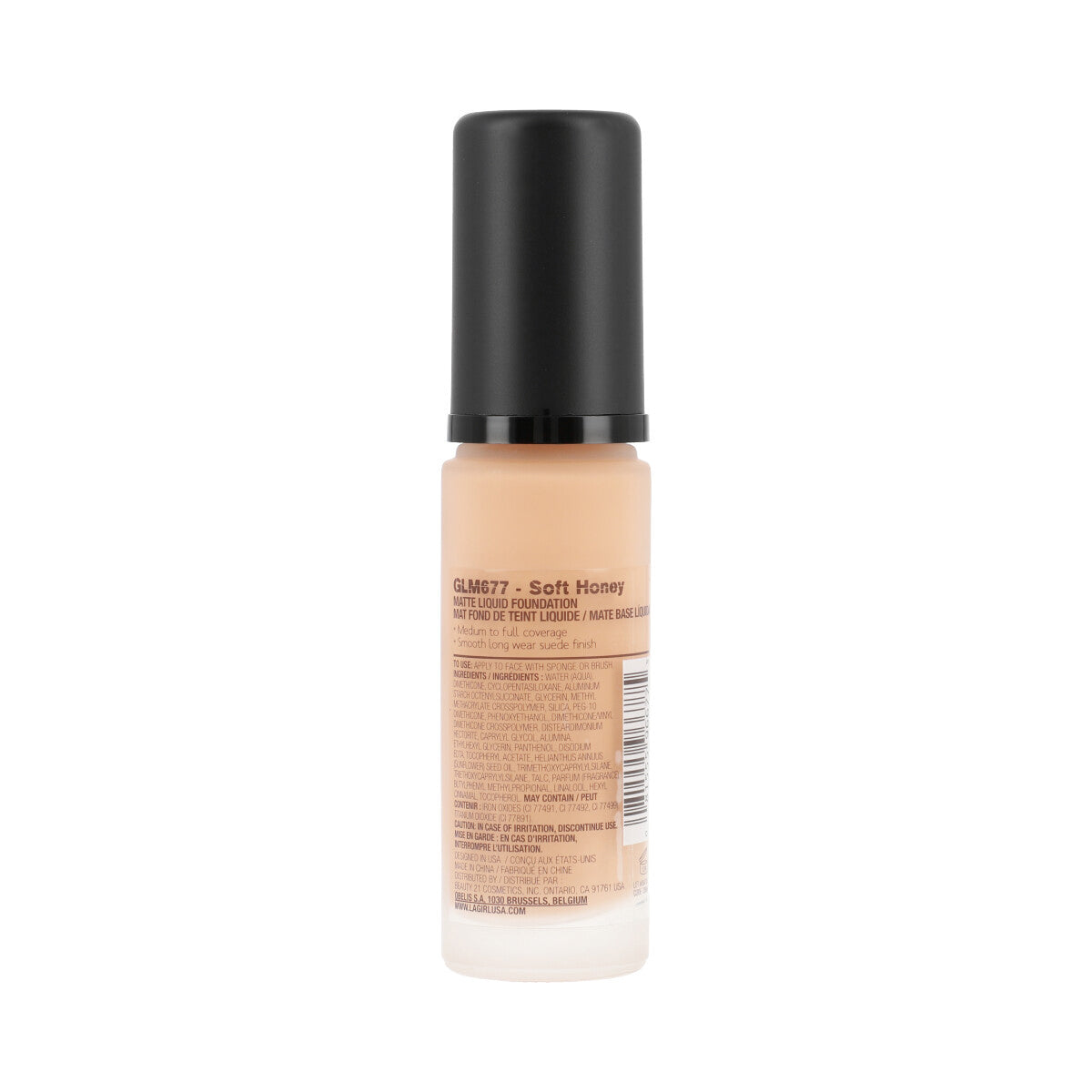 PRO. Matte Foundation Soft Honey - Oil Control, Long-Lasting Full Coverage Makeup for Flawless Skin | Perfect for Daily Wear, Special Occasions & Photography