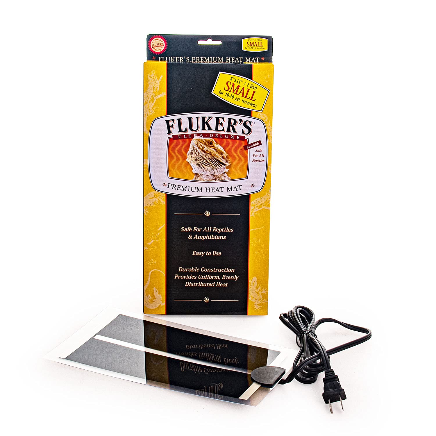 Fluker Labs Under Tank Heater Mat for Reptiles - Small 6