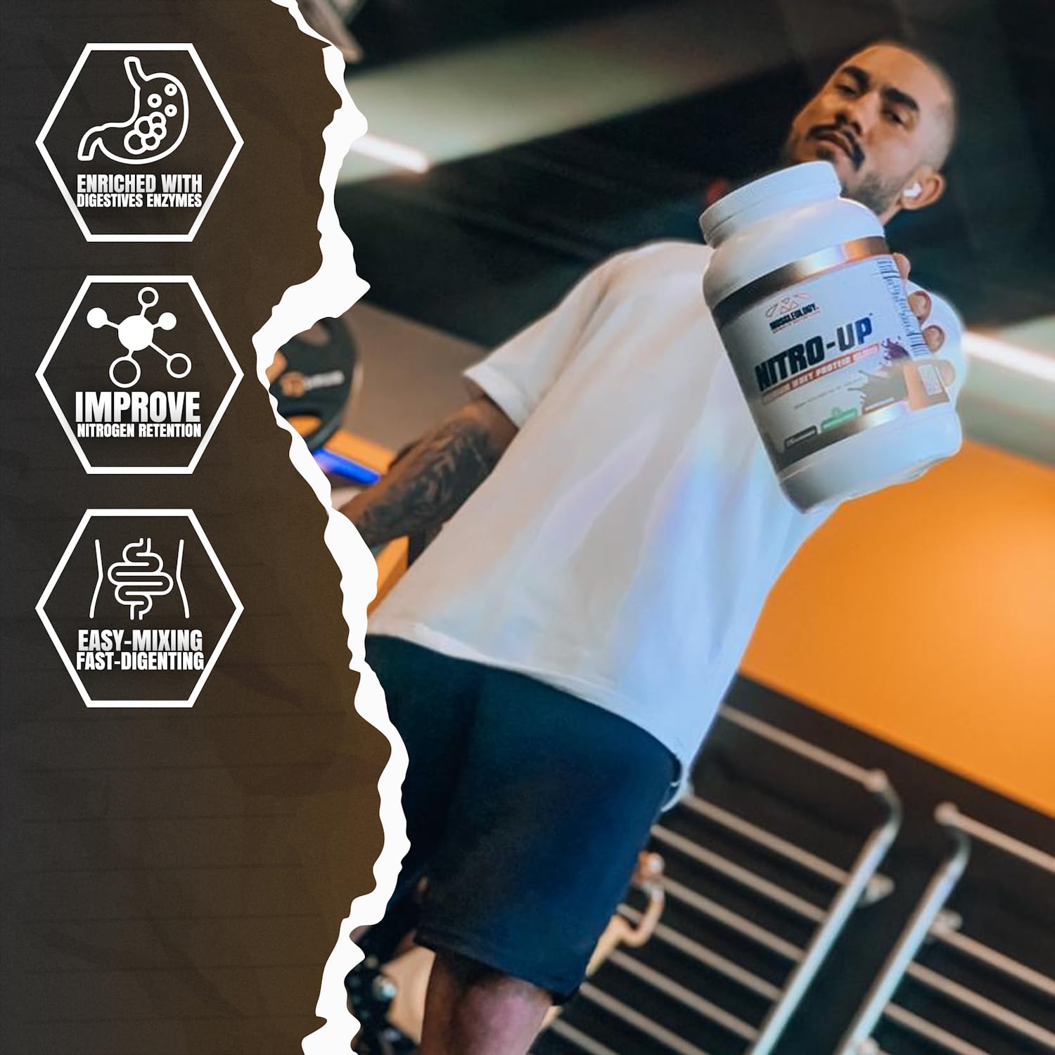 Premium Whey Protein Powder for Muscle Growth & Recovery - Best for Post-Workout, Weight Loss & Fitness Enthusiasts - Ideal for Smoothies, Shakes & Healthy Snacks