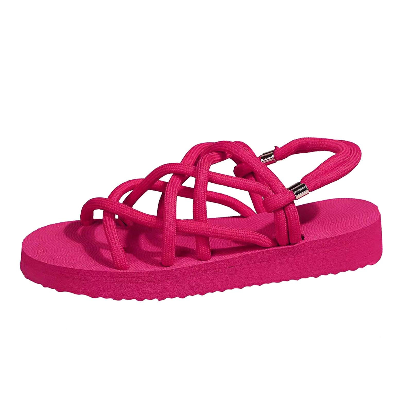 AYASO Women's Summer Slippers - Fashion Chain Mule Sandals with Lightweight Design | Comfortable House Shoes for Indoor/Outdoor Wear, Beach, Poolside & Vacation Use