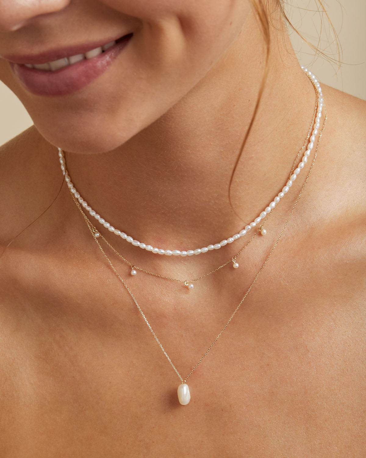 14K Solid Gold Tranquillity Necklace for Women - Dainty Minimalist Pendant Jewelry - Perfect for Everyday Wear, Gifts & Special Occasions