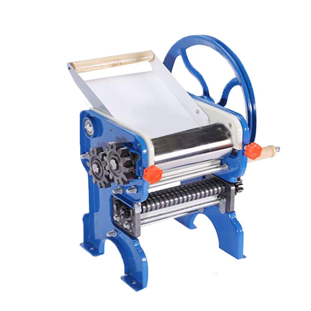 Premium Manual Pasta Maker Machine with 2 Stainless Steel Blades - Adjustable Thickness Settings for Homemade Spaghetti, Fettuccine, Lasagna & Dumplings - Perfect for Italian Cooking, Family Meals & Restaurant Quality Pasta at Home