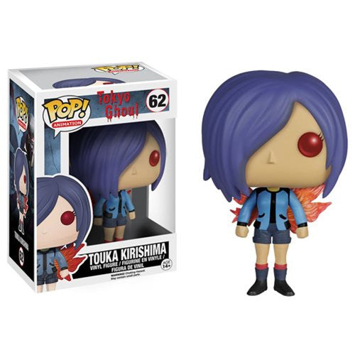 Touka Kirishima Tokyo Ghoul Anime Pop! Vinyl Figure #62 - Collectible Toy for Fans, Gift for Anime Lovers, Perfect for Display & Decor