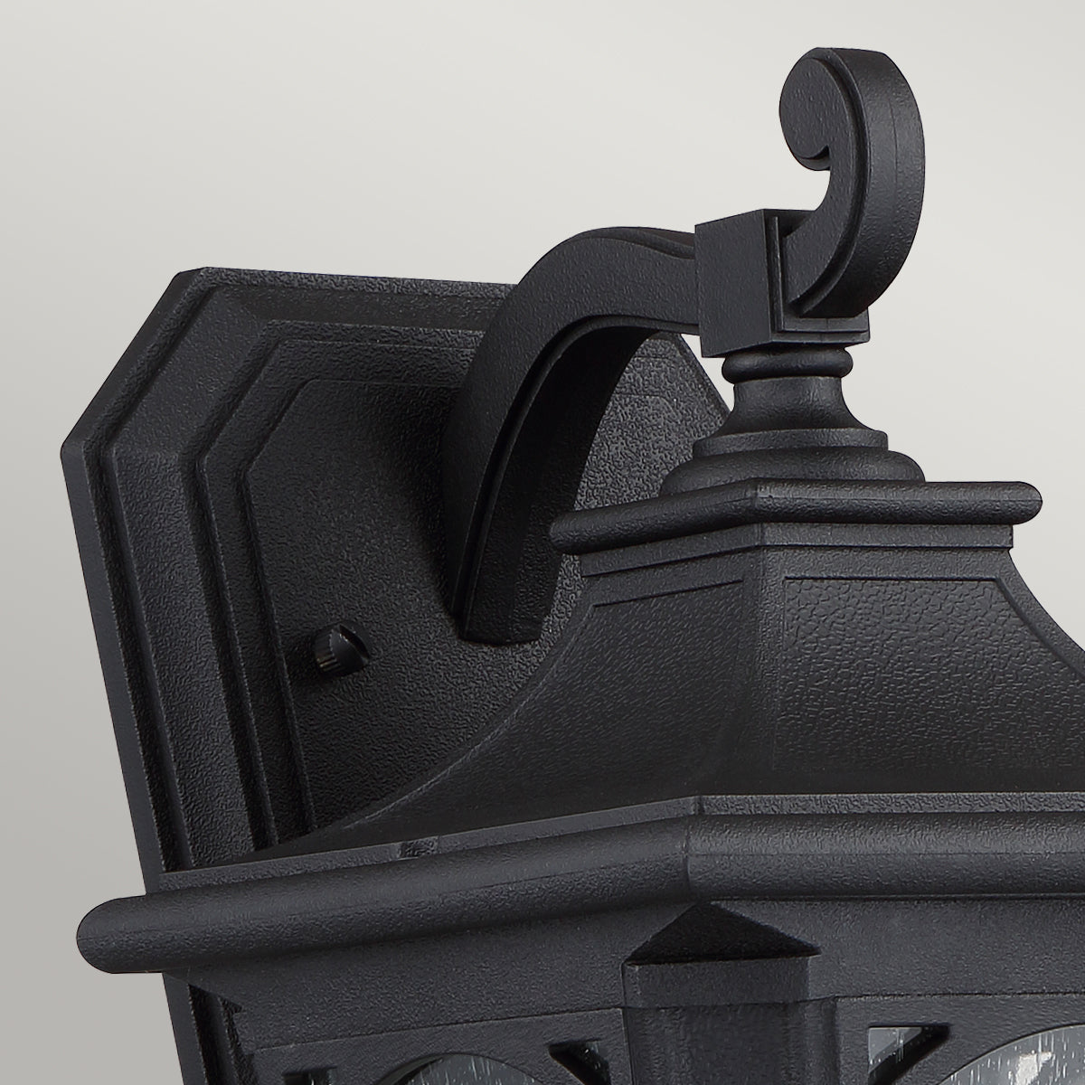 Bedford Small/Medium/Large Wall Lantern with Mystic Black Finish - Outdoor Lighting for Porch, Patio, and Garden Decor