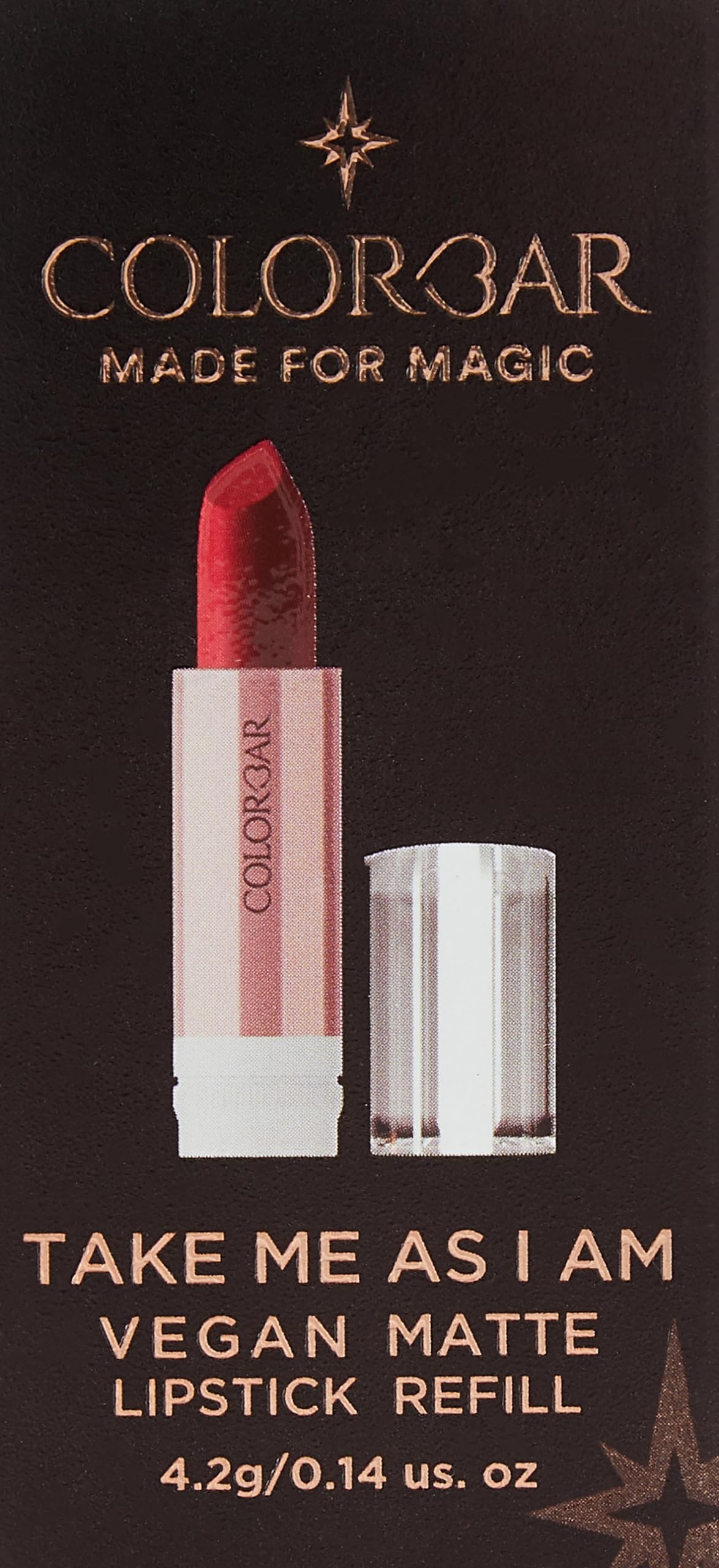 Colorbar Take Me As I Am Vegan Matte Refill Lipstick - [008] Long Lasting, Cruelty Free Makeup for Everyday Wear & Special Occasions