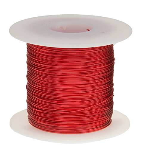 Premium 26 AWG Enameled Copper Magnet Wire - Heavy Build, 2.5 Lbs (3145 Feet), 0.0178