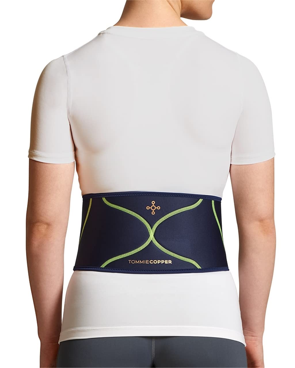 Tommie Copper Women's Adjustable Back Brace - Breathable & Sweat-Wicking Muscle Support for Lower Back Pain Relief - Ideal for Work, Exercise & Daily Comfort
