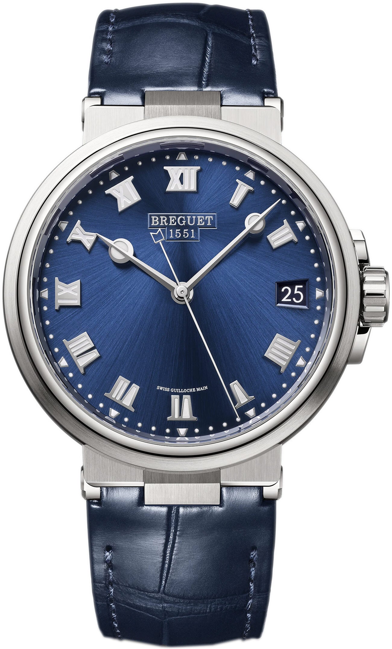 Breguet Marine 5517 Titanium Men's Luxury Watch - Waterproof Automatic Diver's Timepiece for Business, Sports & Formal Occasions
