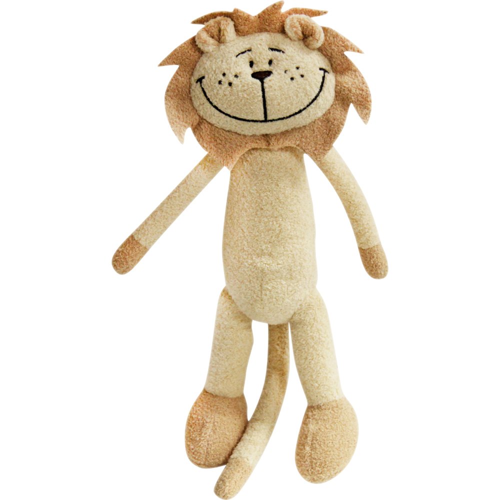 FouFou Dog Tall Lion Plush Animal Toy - Soft Stuffed Lion for Kids, Pet Dog Chew Toy & Nursery Decor - Perfect for Playtime, Cuddling & Home Decoration