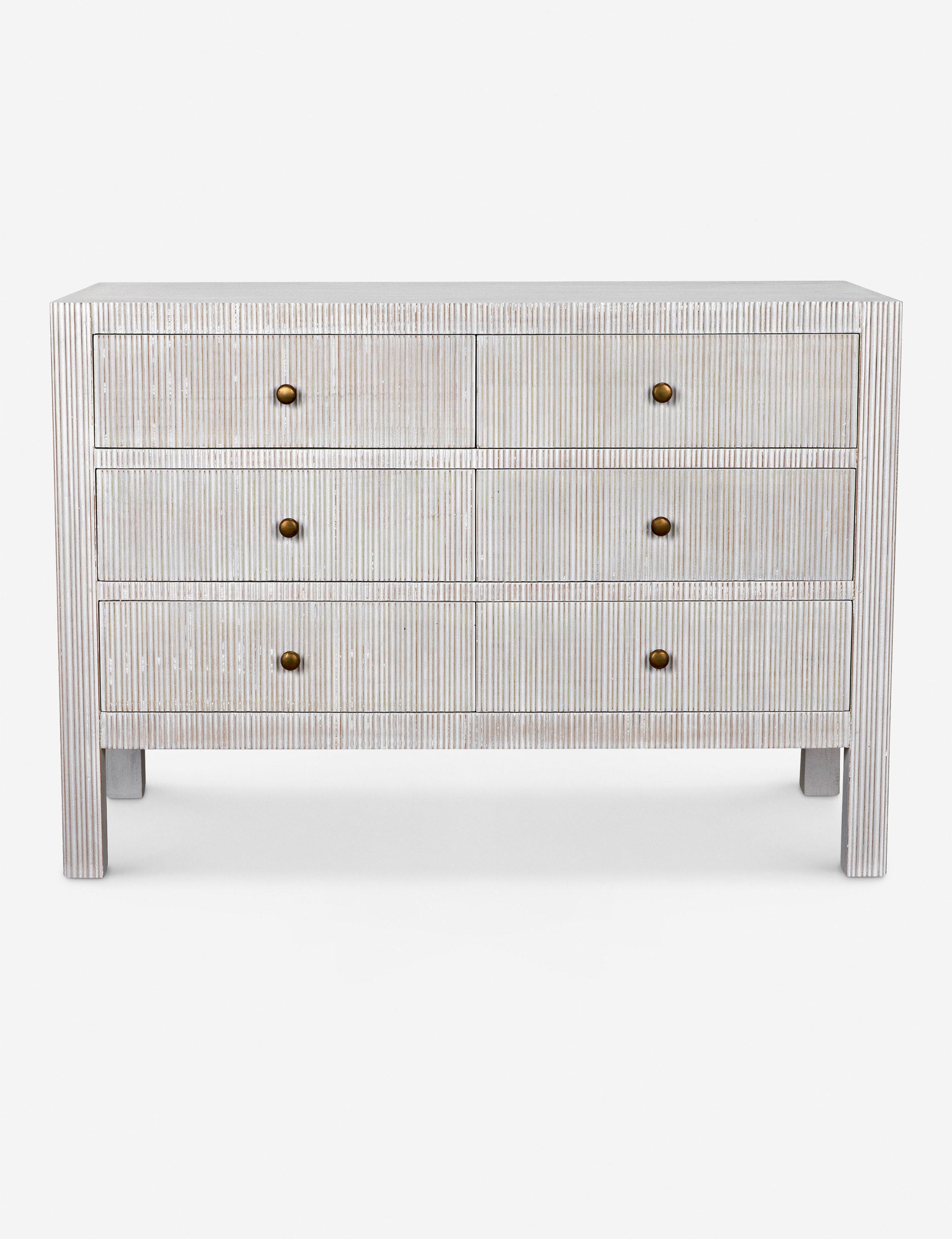 Bellinger 6 Drawer Dresser - Modern Wooden Chest of Drawers for Bedroom Storage & Organization | Perfect for Clothes, Linens, and Accessories