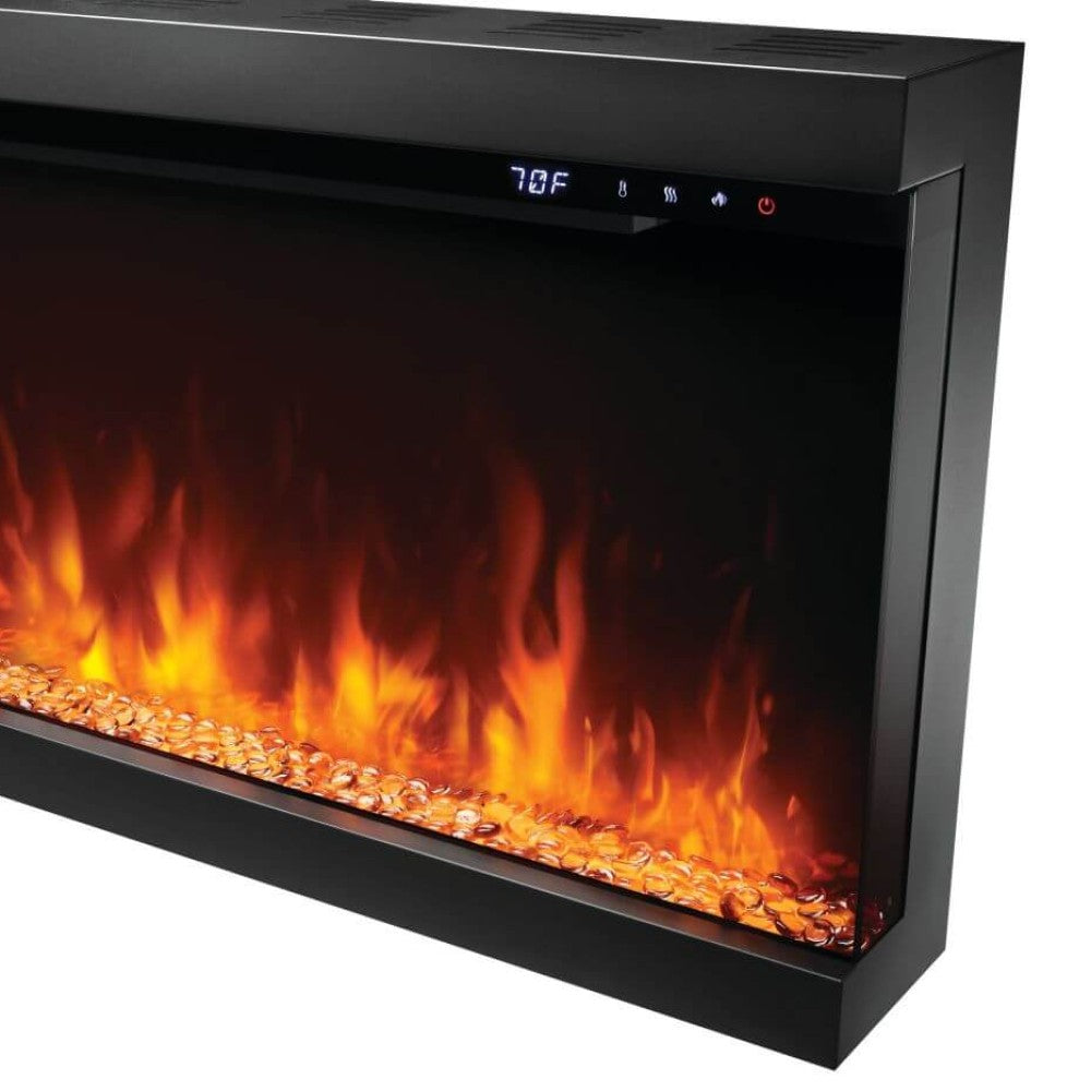 Napoleon Astound FlexMount 3-Sided Smart Electric Fireplace with Alexa & Google Assistant Compatibility - Perfect for Living Rooms, Bedrooms & Home Theater Ambiance