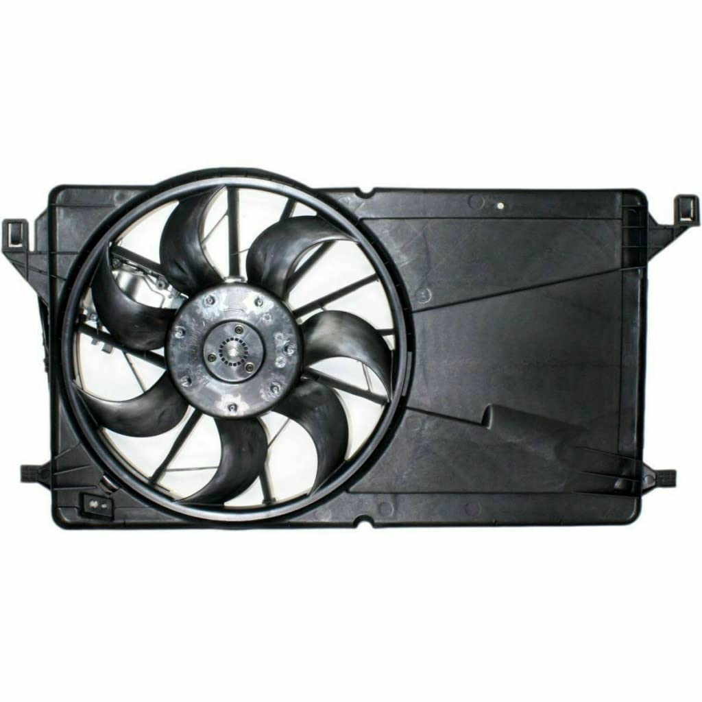 Mazda 3 2004-2009 Radiator Cooling Fan Shroud with Fan | OEM Replacement Part Z60215025G MA3110106 | Perfect for Engine Cooling System Maintenance & Repair