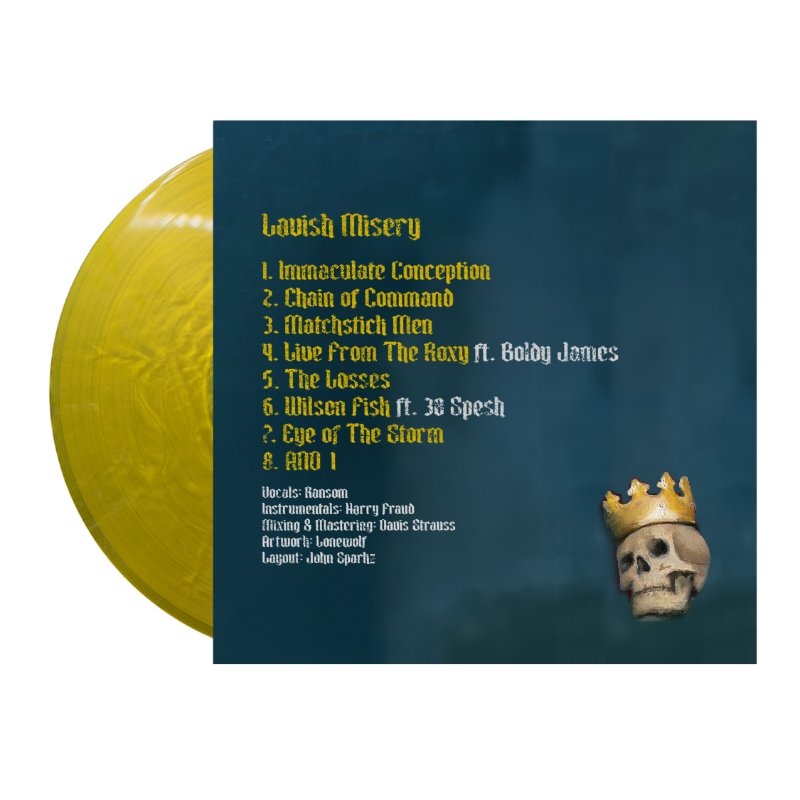 Lavish Misery (Colored Vinyl LP) - Limited Edition Rock Music Album for Collectors & Vinyl Enthusiasts | Perfect for Home Listening & Music Gifts