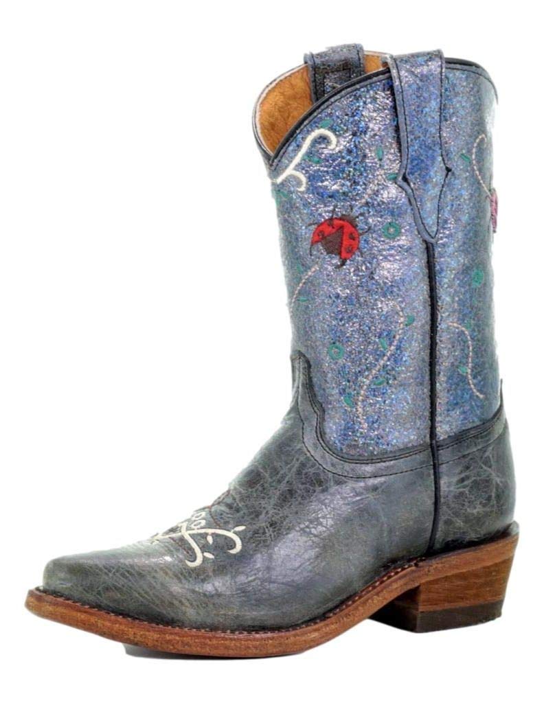 Corral Boots for Girls E1492 - Western Cowgirl Boots for Toddler & Little Kid - Perfect for Rodeo, Horse Riding & Country Fashion