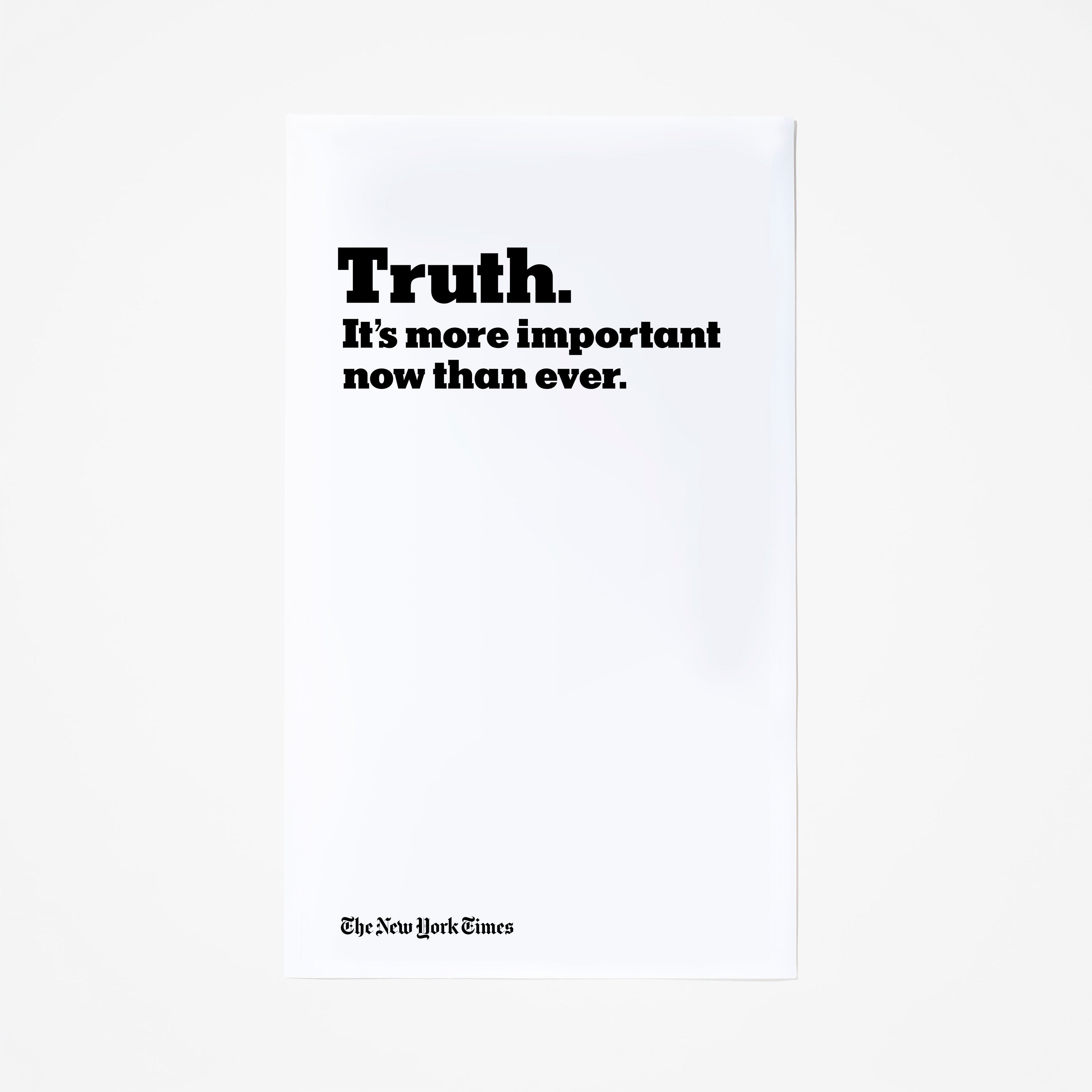 Truth Headline Poster - Motivational Wall Art for Home & Office Decor - Perfect for Living Room, Bedroom, or Workspace Inspiration