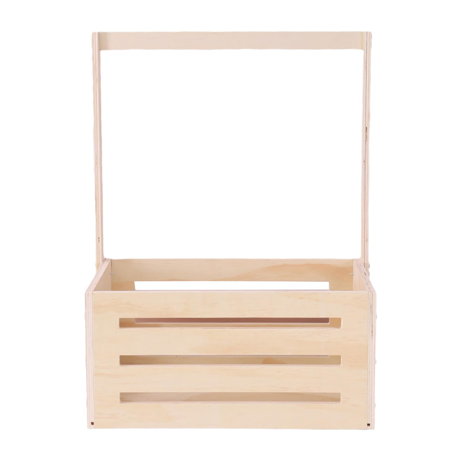 Wooden Baby Basket - Multifunctional Baby Shower Gift & Storage Organizer for New Parents | Nursery Decor, Toddler Closet & Keepsake Crate | Perfect for Baby Showers, Newborn Essentials & Nursery Organization