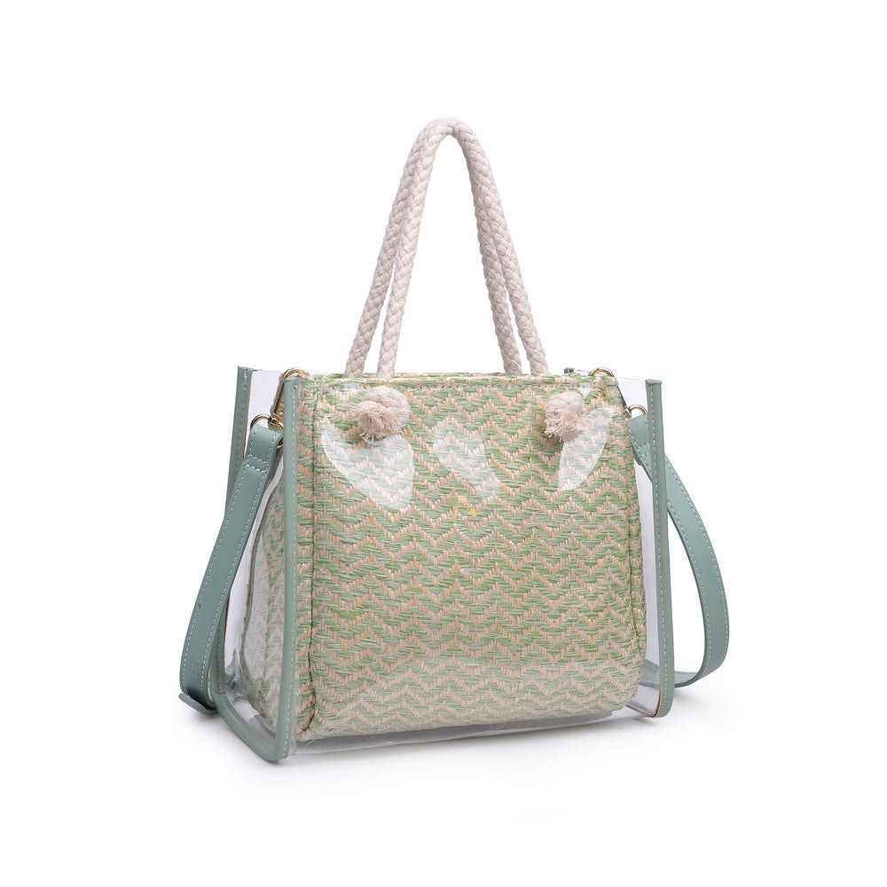 Stylish Paradise Mini Tote Bag for Women - Lightweight Crossbody Purse with Adjustable Strap - Perfect for Travel, Shopping & Everyday Use