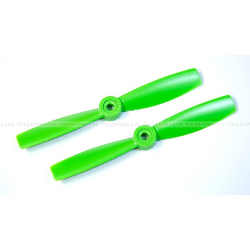 HQProp 5x4.5 CCW Propeller - 2 Pack Green - High Performance Drone Propellers for FPV Racing and Freestyle Flying