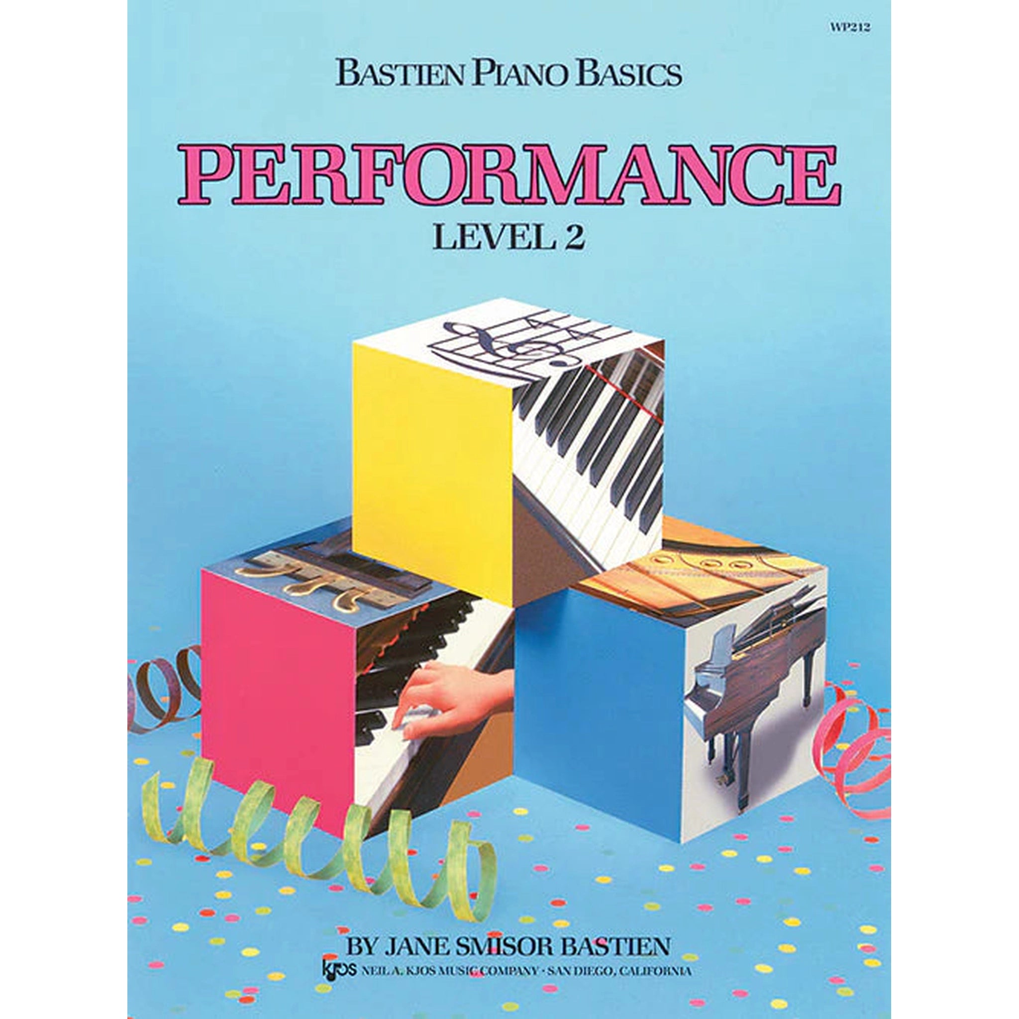Bastien Piano Basics Performance Book Level 2 - Piano Learning Method for Beginners & Intermediate Students | Perfect for Home Practice, Music Lessons & Recital Preparation