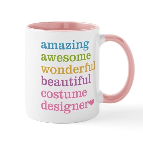 White/Pink Inside - Amazing Costume Designer Mugs