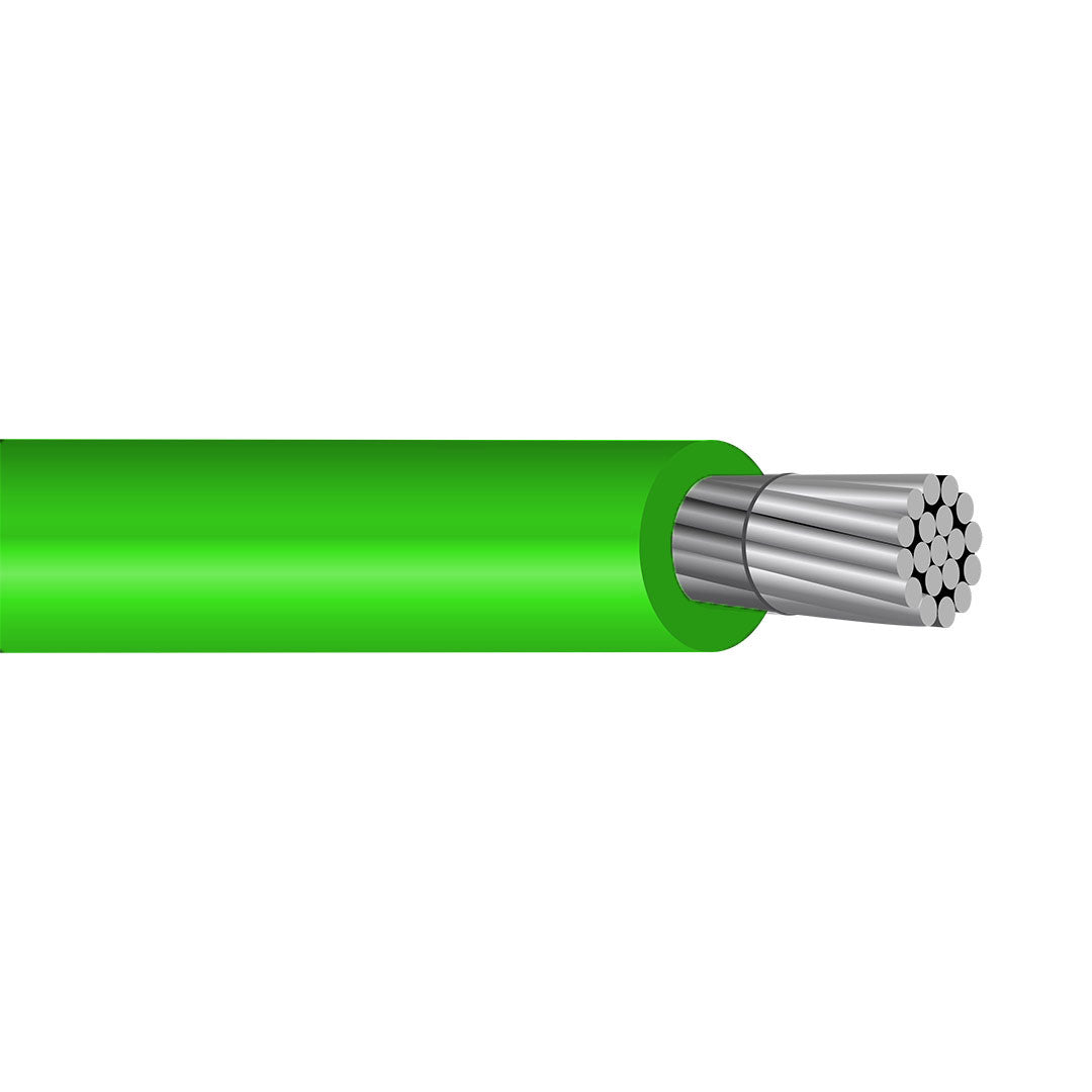 1 AWG XHHW-2 Aluminum Cable 600V - High Temperature Electrical Wire for Commercial & Industrial Wiring Projects