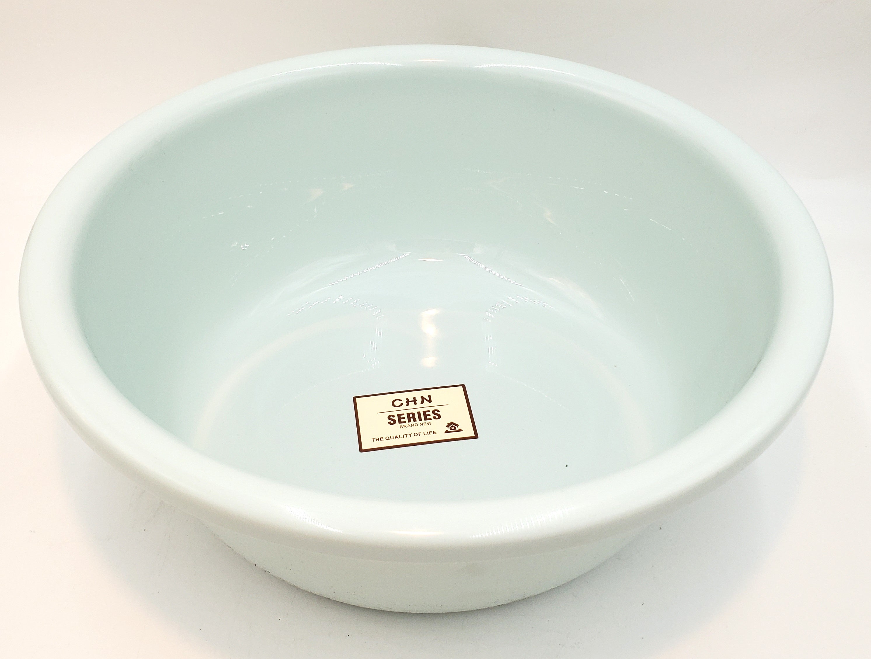 15x7 Plastic Basin - Durable & Lightweight Utility Tub for Kitchen, Bathroom, and Laundry Use - Perfect for Washing Dishes, Soaking Clothes, and Household Cleaning Tasks