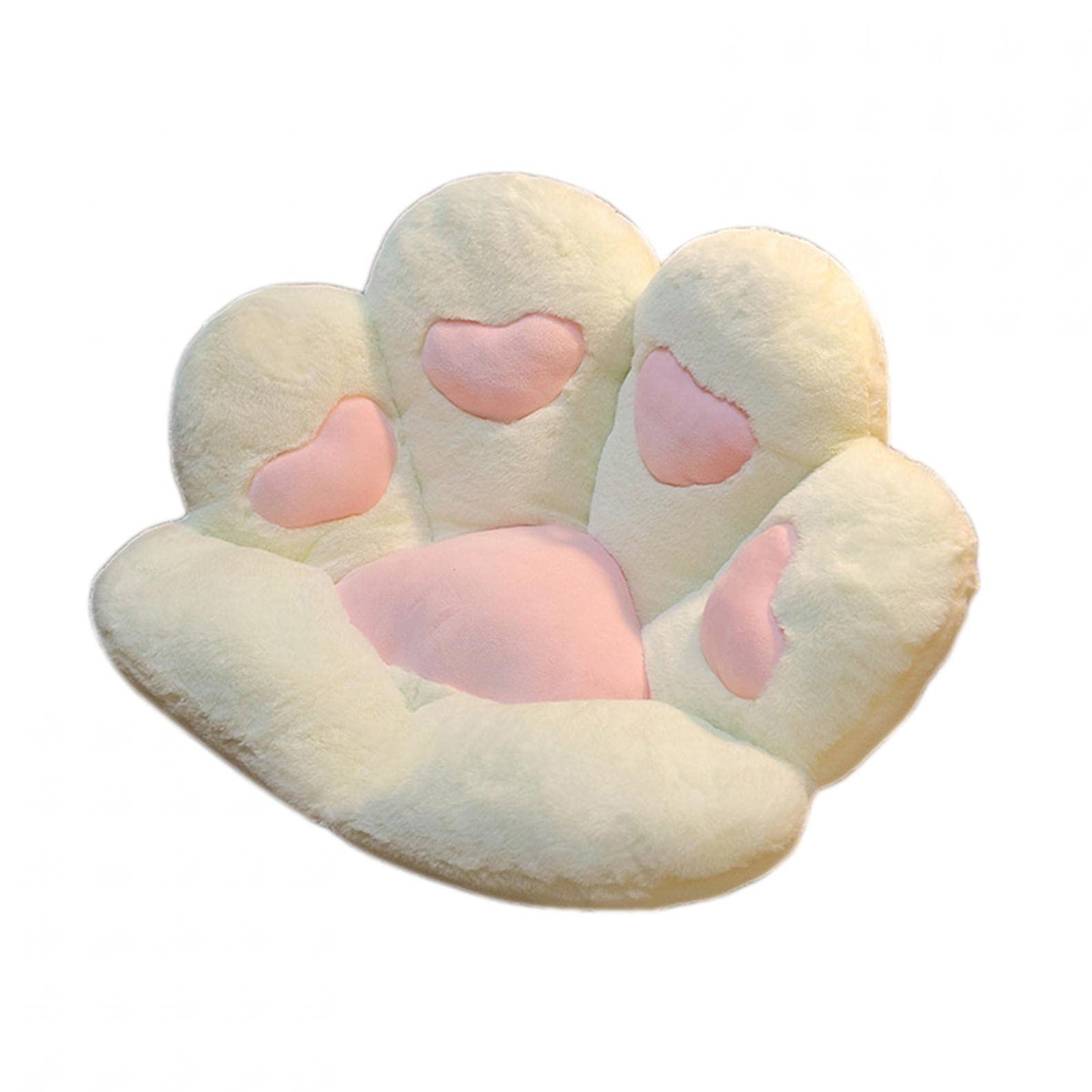 Soft Cat Paw Seat Cushion - Comfortable Lazy Sofa & Office Chair Cushion, Bear Paw Floor Mat for Dining Room, Bedroom, Office or Living Room - Perfect for Work, Relaxation & Home Decor