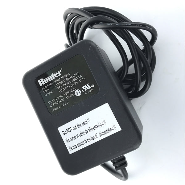 Hunter 526500 24V 1000mA Indoor Transformer for Pro C & XC Fans - Power Supply for Ceiling Fans, HVAC Systems & Indoor Lighting