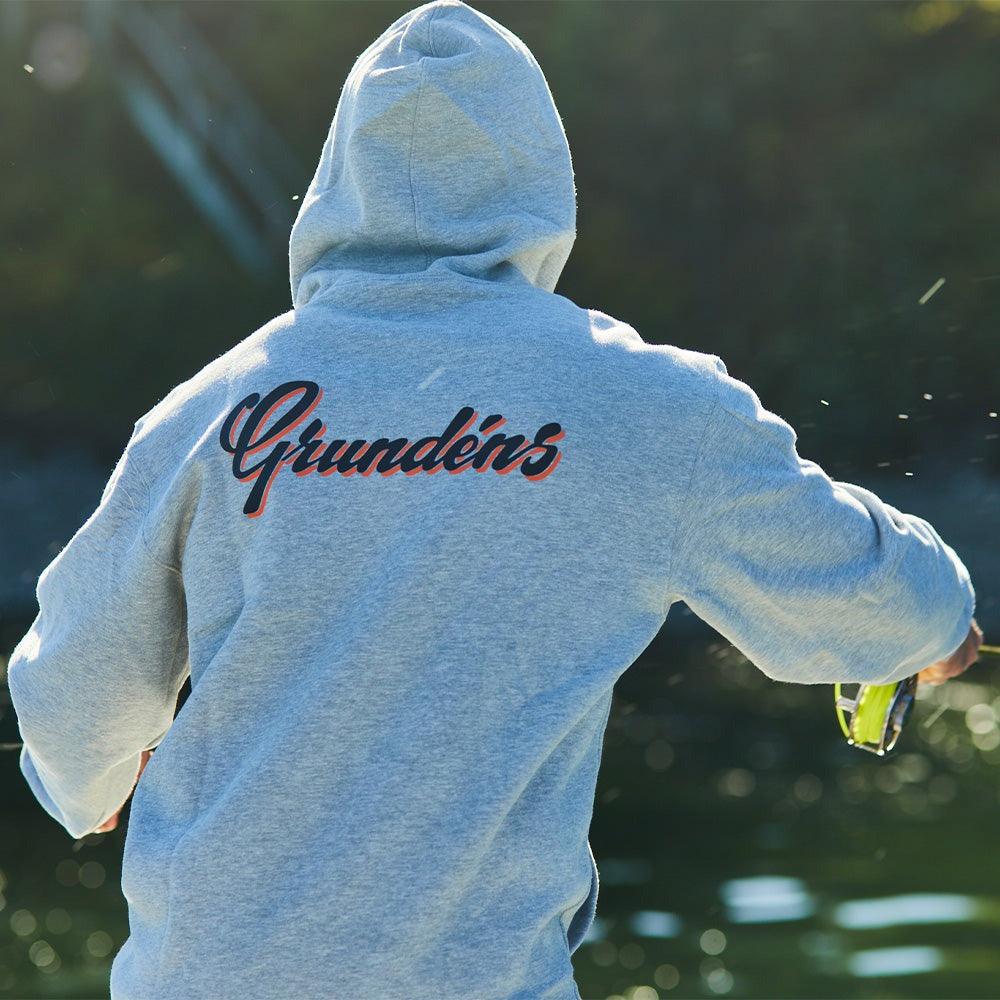 Grundens Displacement DWR Hoodie - Waterproof Fishing Jacket for Men & Women | Outdoor Rainwear for Boating, Hiking & Work