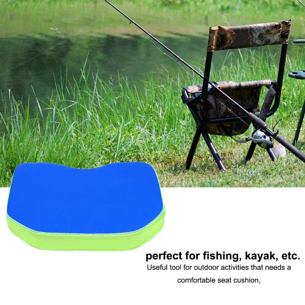 **Premium Kayak Seat Cushion - Comfortable Fishing & Canoe Seat Pad for Kayaking, Rowing, Camping - Waterproof & Non-Slip Boat Seat Cushion (Blue) - Ideal for Outdoor Adventures & Water Sports**