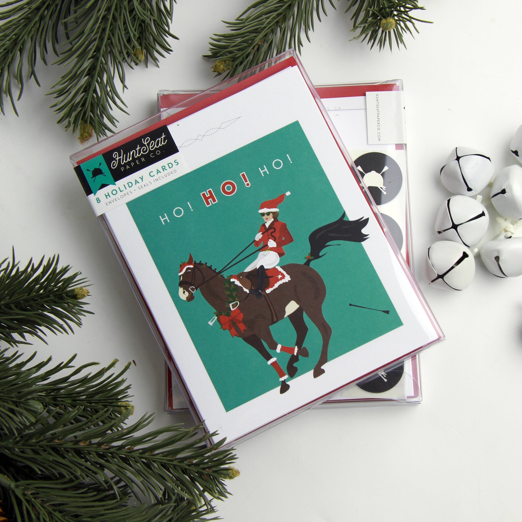 Equestrian Christmas Card - Holiday Greeting Card for Horse Lovers - Perfect for Equestrian Enthusiasts & Christmas Celebrations