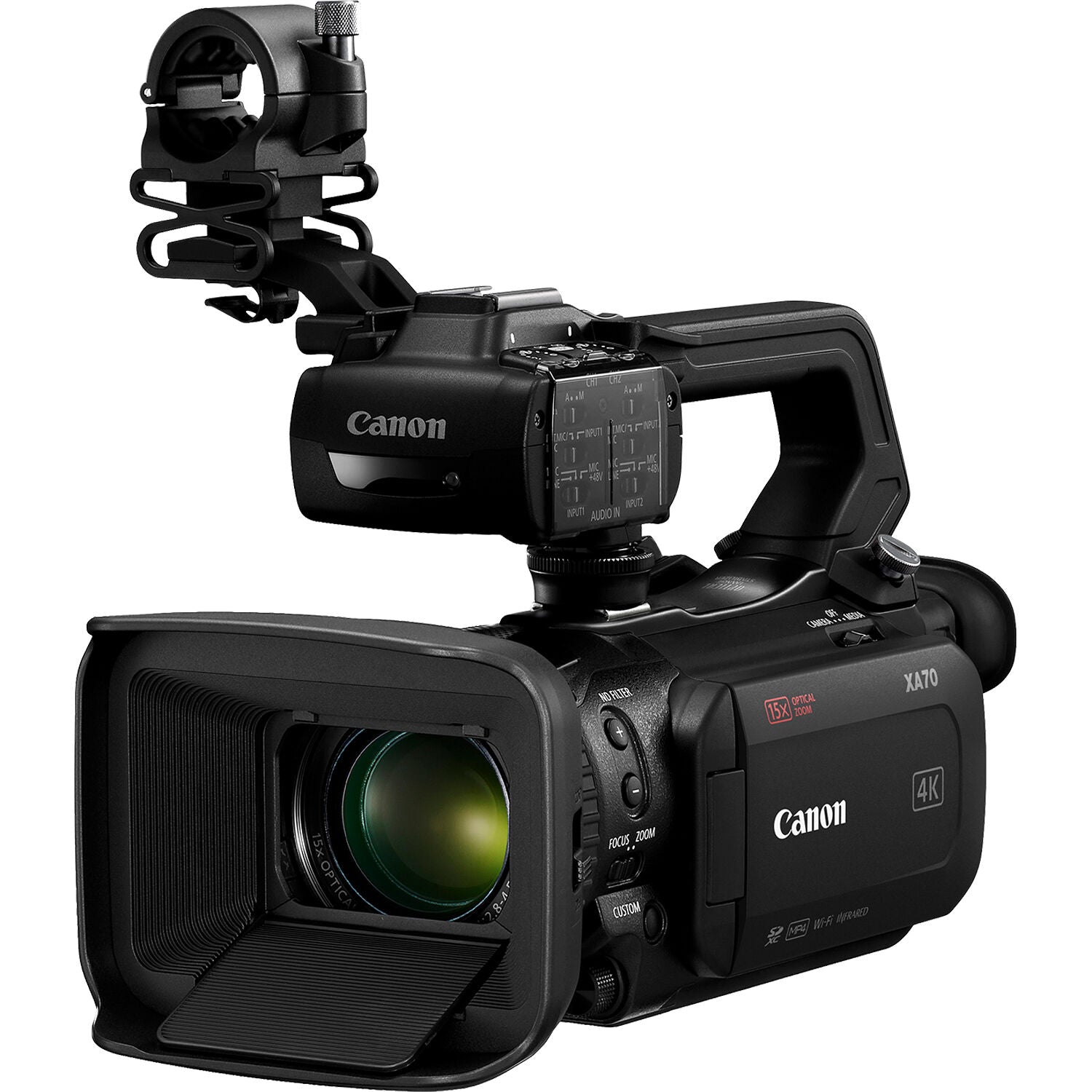 Canon XA70 Professional UHD 4K30 Camcorder with Dual Pixel Autofocus - Perfect for Vlogging, Documentary Filming & Live Streaming