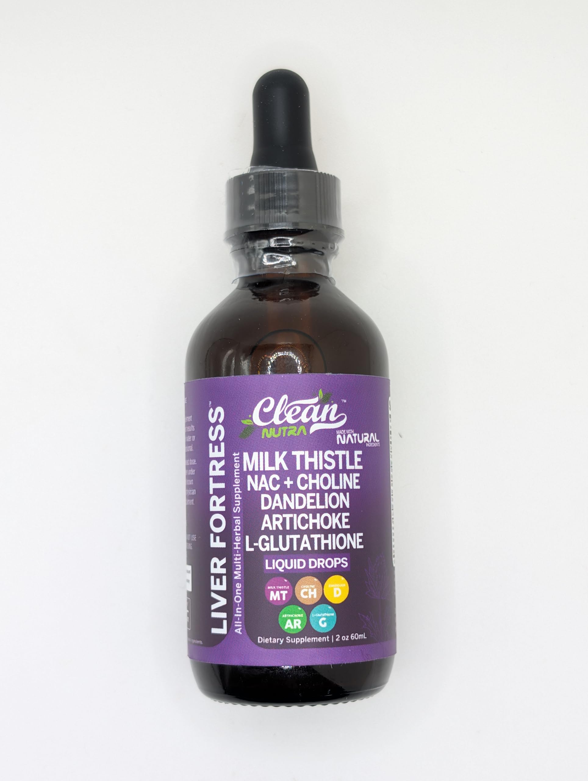 Premium Milk Thistle NAC Liver Cleanse Supplement with Dandelion, Artichoke & Glutathione - Detox & Repair Liquid Drops for Liver Support - Natural Herbal Formula with Chanca Piedra, Choline, Burdock & Schisandra - Ideal for Post-Alcohol Recovery & Daily Liver Health Maintenance