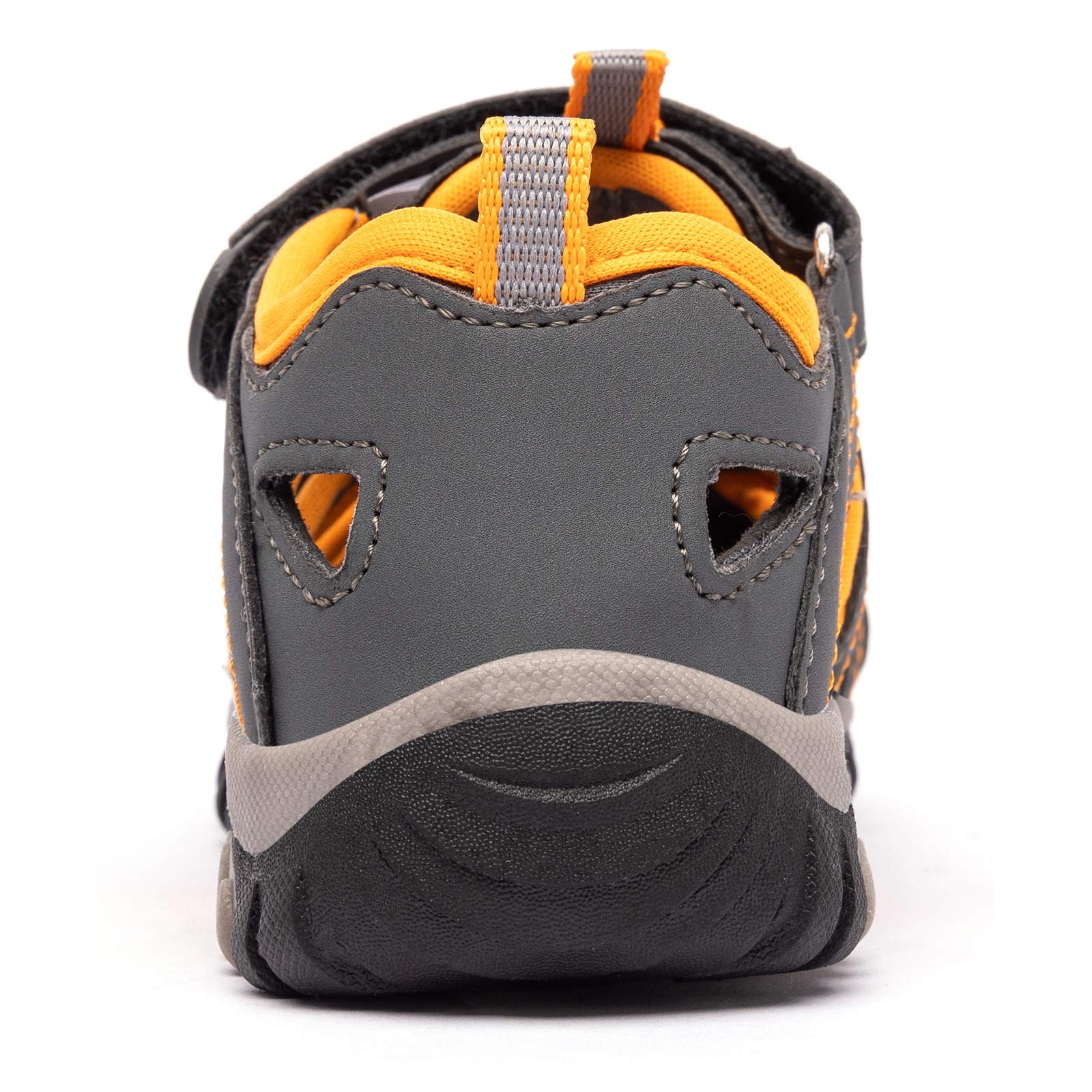 HOBIBEAR Kids Water Sandals for Boys & Girls - Closed-Toe Outdoor Sports Shoes for Toddler, Little Kid & Big Kid - Perfect for Beach, Pool, Hiking & Summer Activities