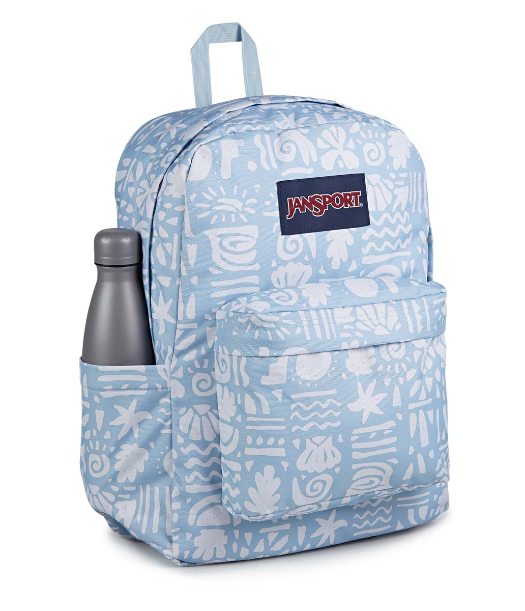 JanSport SuperBreak Plus Backpack - Lightweight Durable School & Travel Backpack with Laptop Sleeve - Perfect for College, Work & Outdoor Adventures | Coastal Curiosities Design