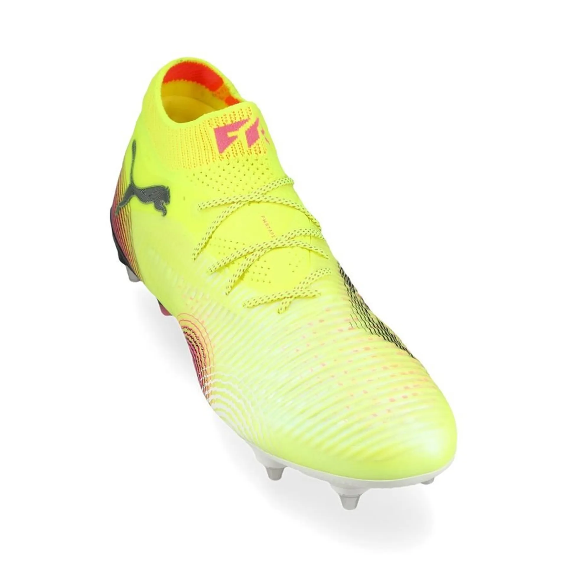 Puma Future 8 Ultimate MxSG Football Cleats - Yellow Alert/Black/Sun Struck - Lightweight Soccer Shoes for Men - Perfect for Turf & Artificial Grass Training & Matches