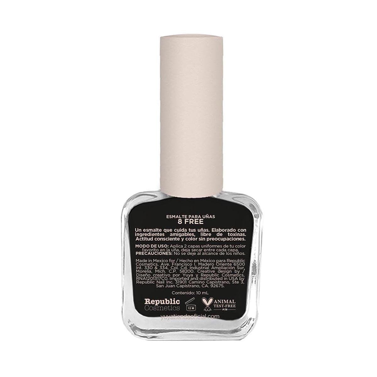 8-Free Nail Polish - Non-Toxic & Vegan Nail Enamel for Safe & Healthy Manicures - Perfect for Home, Salon, and Special Occasions