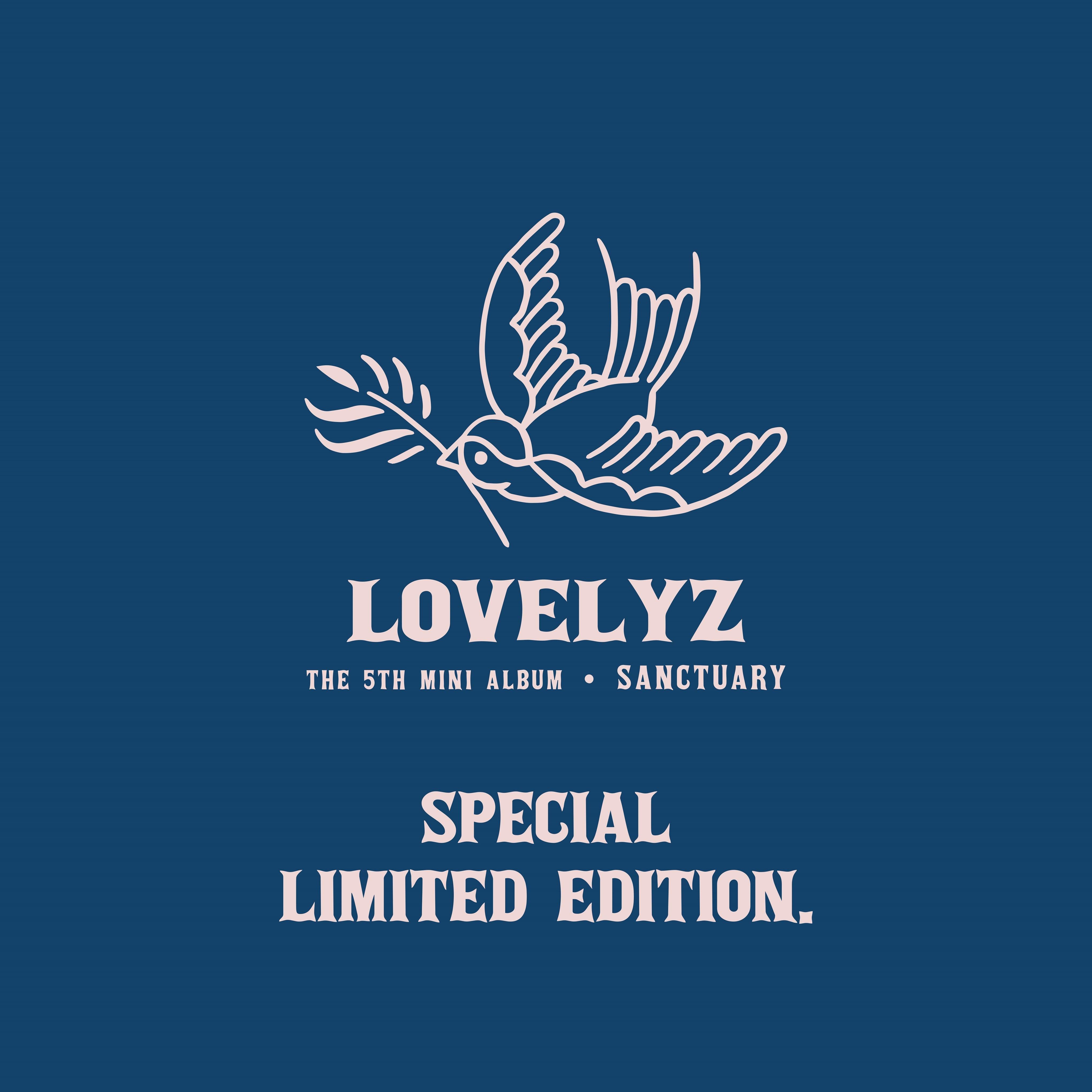 LOVELYZ 5TH MINI ALBUM 'SANCTUARY' - K-Pop Music CD with Photobook - Perfect for K-Pop Fans & Collectors - Great Gift for Birthdays & Special Occasions
