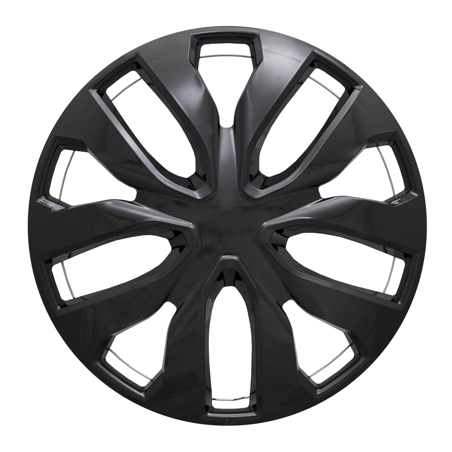 Coast2Coast 51916BLK 16-Inch Black ABS Wheel Covers - Durable Hubcaps for Cars, Trucks & SUVs | All-Weather Protection & Stylish Upgrade