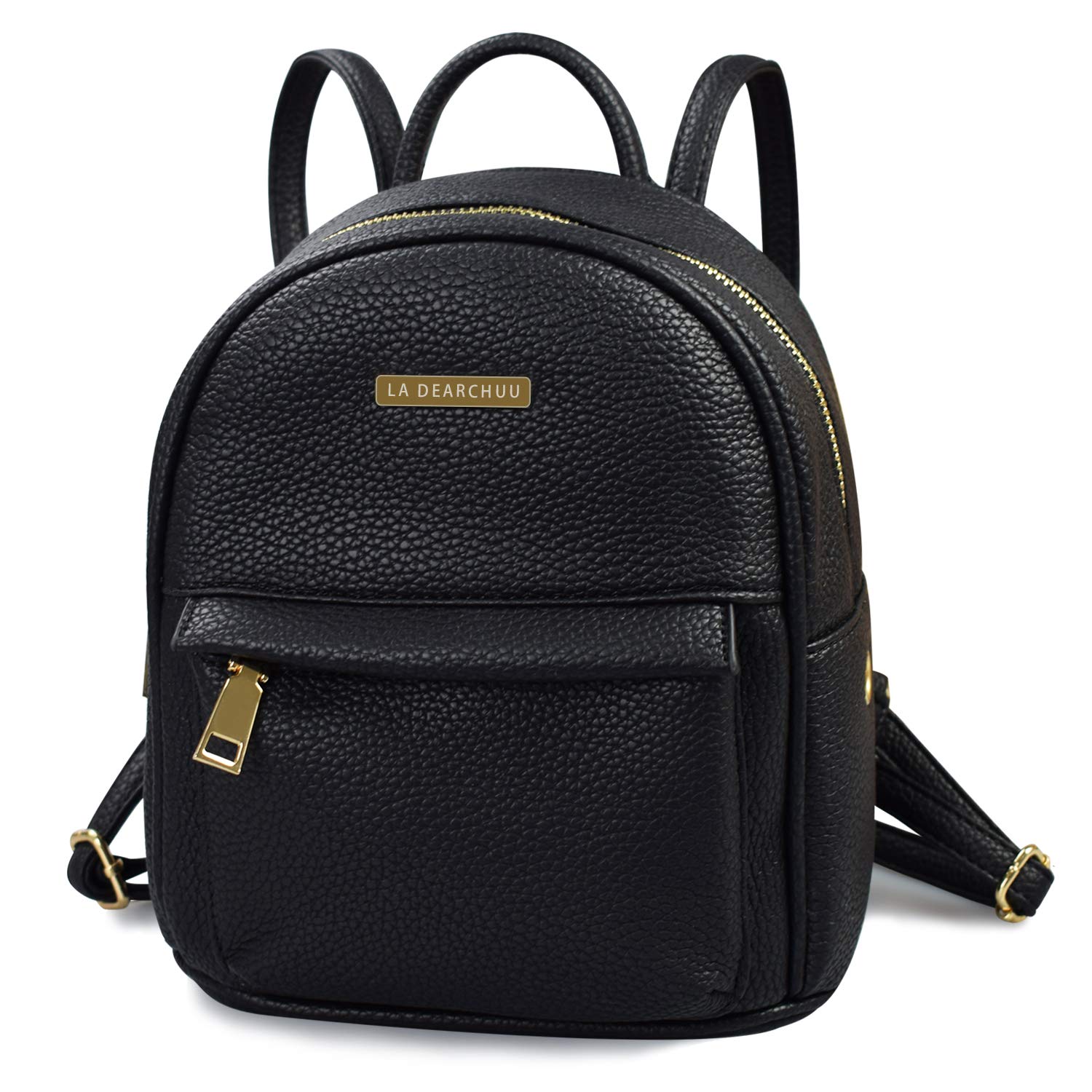 LA DEARCHUU Mini Backpack Purse for Women - PU Leather Small Backpack, Fashion Daypack for Teen Girls & Women - Perfect for School, Travel & Casual Outings