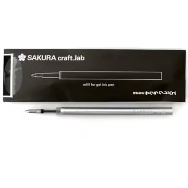 SAKURA Craft Lab Ink Refill - Premium Fountain Pen Ink Cartridges for Artists & Calligraphy - Perfect for Sketching, Journaling, and Professional Writing