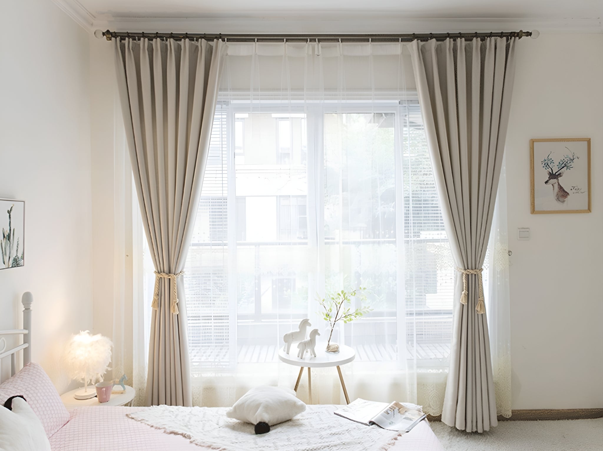 Kenley Blackout Curtains for Bedroom - Custom Room Darkening Window Drapes for Better Sleep & Light Control | Perfect for Nursery, Home Theater & Shift Workers